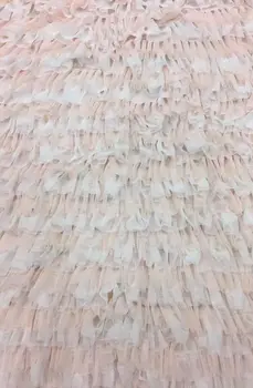 

super Quality Embroidery French Mesh Lace Fabric CiCi-51007 tulle lace net fabric