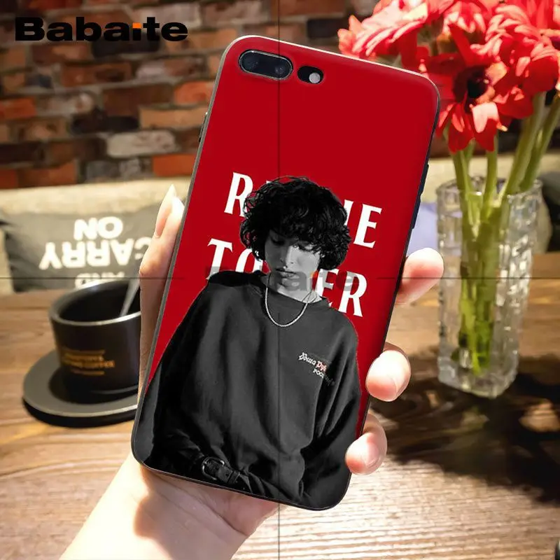 Babaite Finn Wolfhard Stranger Things TPU черный чехол для телефона для Apple iPhone 8 7 6 6S Plus X XS MAX 5 5S SE XR 11 11pro 11promax