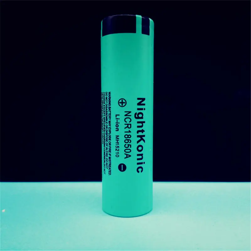 

Original NIGHTKONIC 3.7V 2000mAh Li-ion 18650 Rechargeable battery for power bank flashlight E-Cigarette battery GREEN