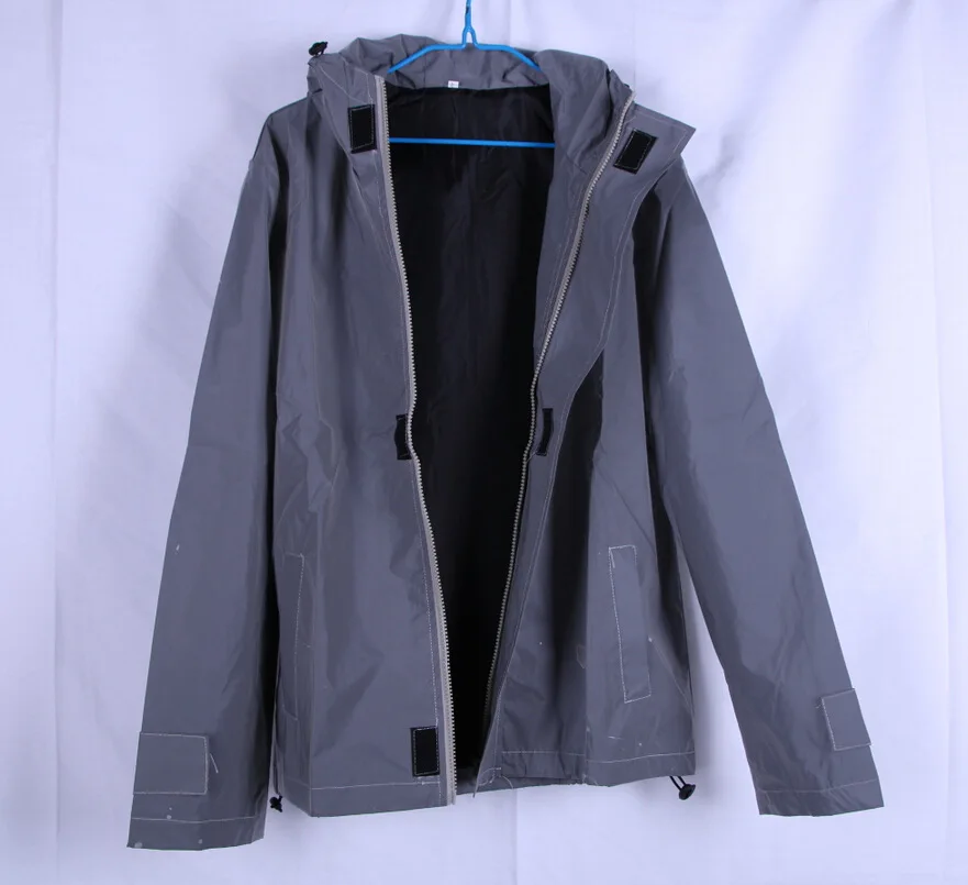 Светоотражающая куртка, ветровка для мужчин/женщин, бренд, хип-хоп, для ночного спорта, мужские куртки и пальто с капюшоном, флуоресцентная, Jaqueta Masculina