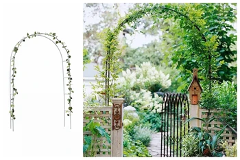 

240x140CM Metal Wedding Arch Pergola Garden Backdrop Stand Arches vintage wedding decoration centerpieces DIY wedding favor