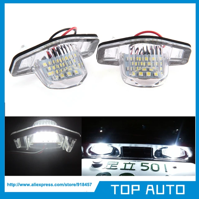 LED License Plate Light OEM Replacement Kit for Honda CRV Fit Jazz Crosstour Odysseyin Car