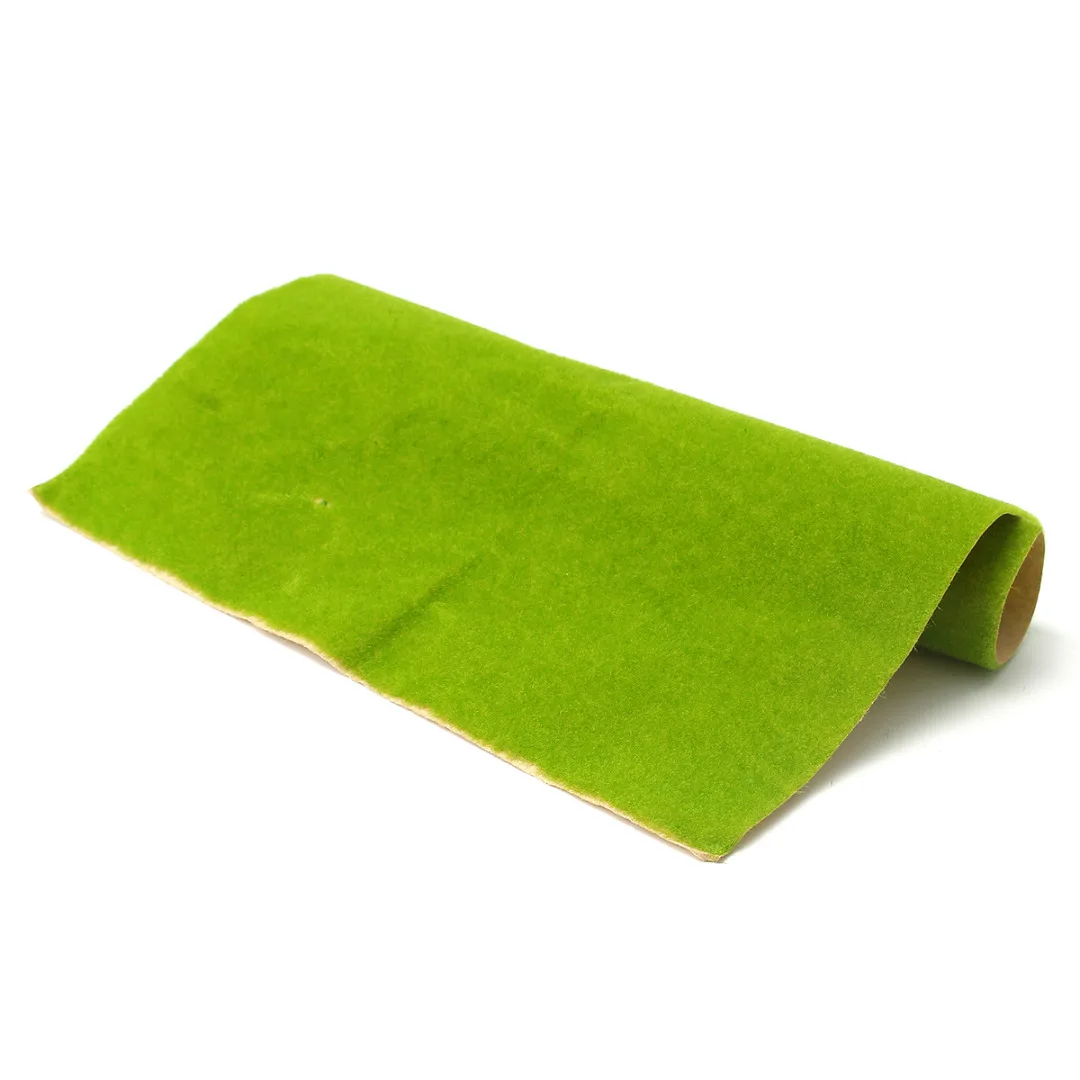 3 Colors Miniature Garden Artificial Grass Lawn Turf Mat Landscape Decoration DIY Garden Decor Mayitr - Цвет: Yellow Green