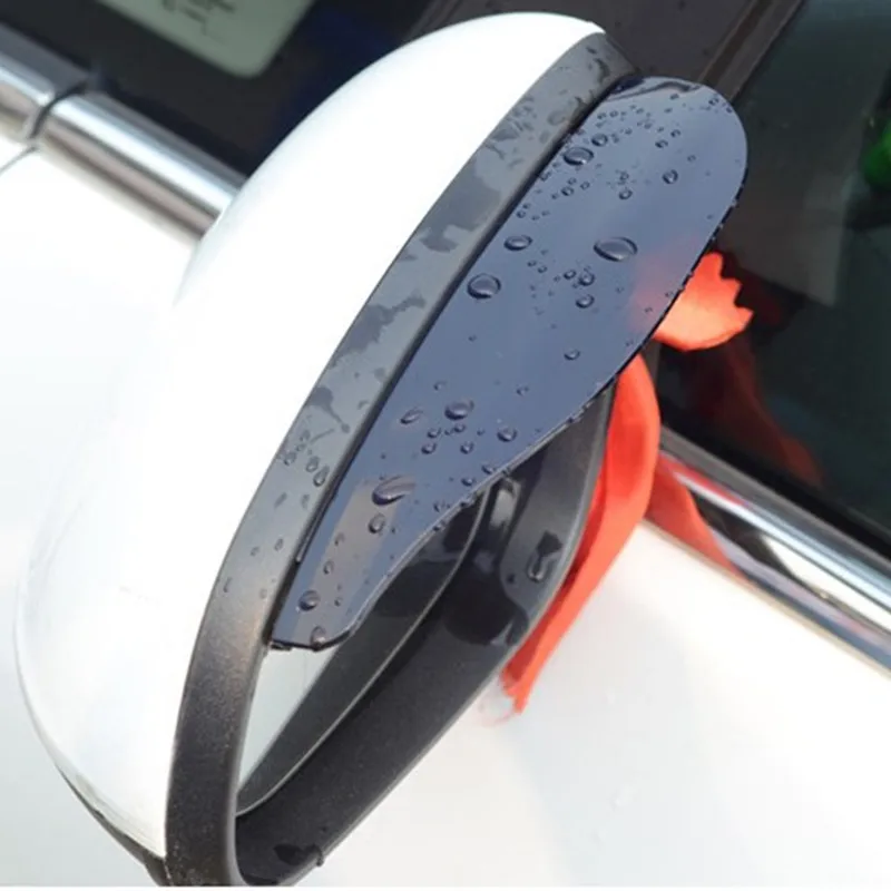 

Car styling rearview mirror rain eyebrow stickers FOR Citroen C4 C5 C3 Ford Focus 2 3 Fiesta Mondeo Kuga Skoda Rapid accessories