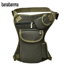 Banabanma поясная сумка для женщин и мужчин многофункциональная сумка Холщовая Сумка для денег с регулируемым ремнем Вместительная дорожная сумка ZK30