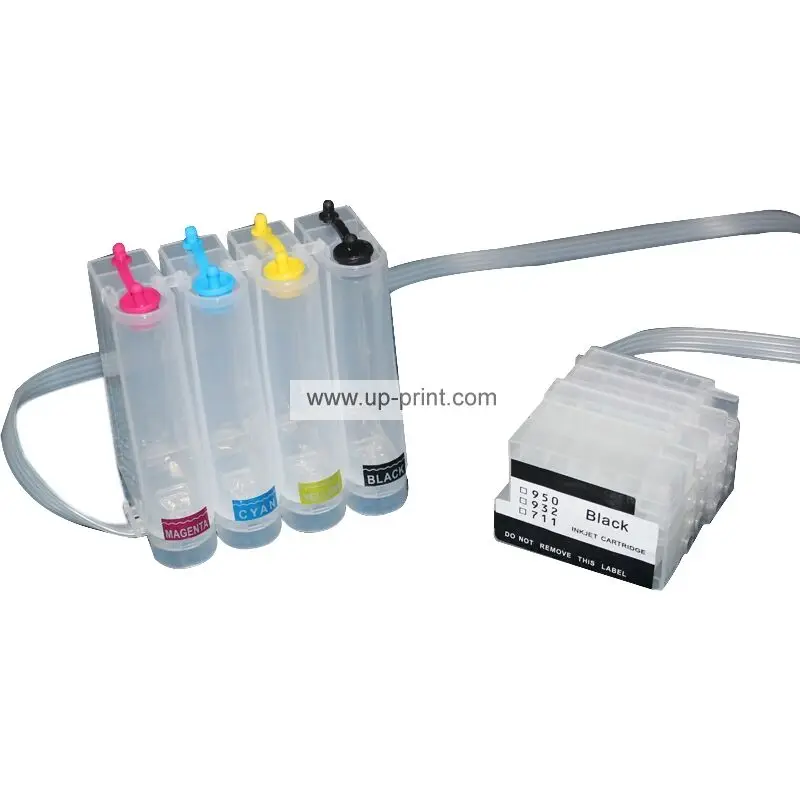 

UP Continuous Ink Supply System CISS Compatible for HP 711 Designjet T120 T520 Printer