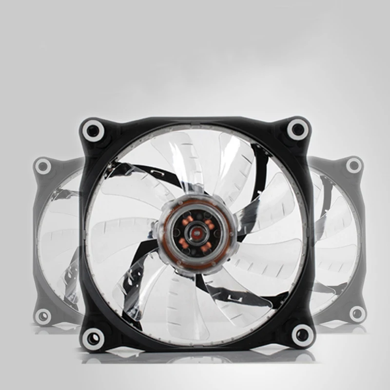 120mm Ultra Silent 15 LEDs Case Fan Heatsink Cooler Cooling for PC