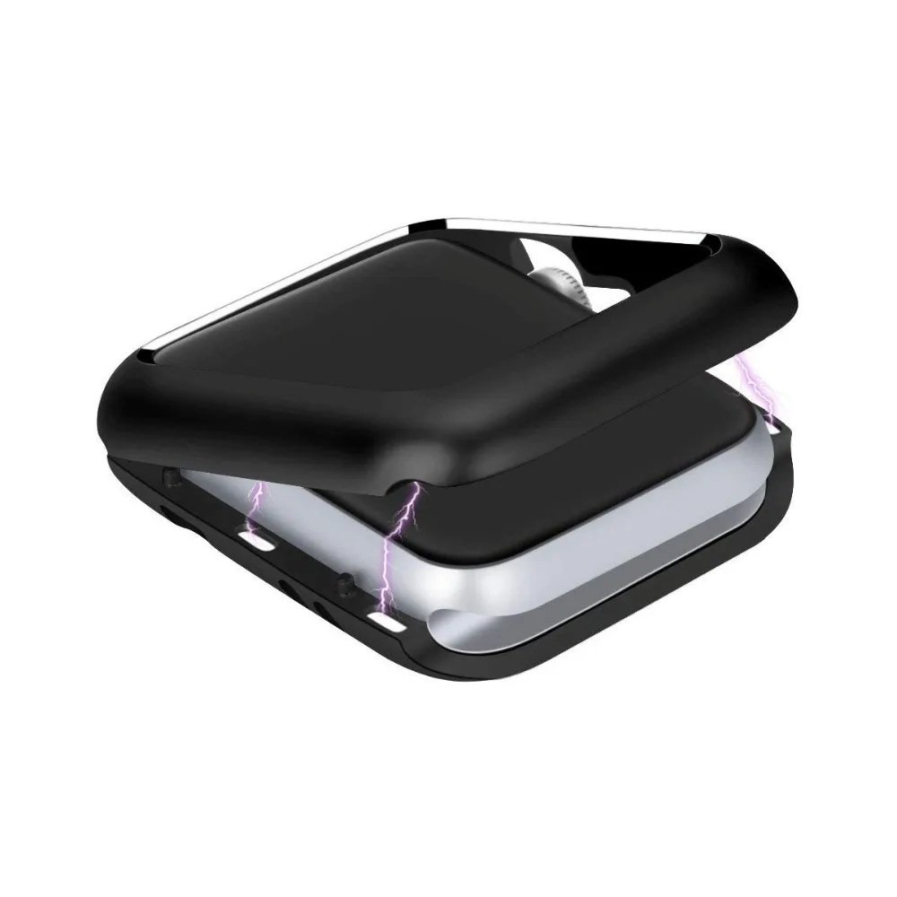 CRESTED Magnetic cover For Apple Watch case apple watch 4 3 44mm/42mm iwatch band 40mm/38mm screen protector protective glass CRESTED Magnetic cover For Apple Watch case apple watch 4 3 44mm/42mm iwatch band 40mm/38mm screen protector protective glass