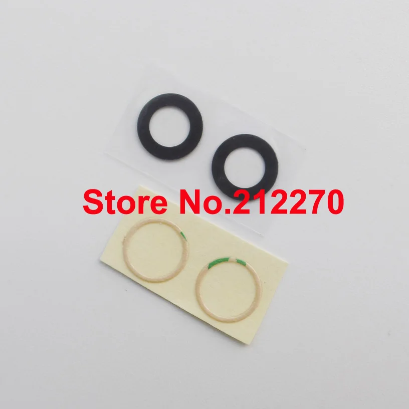 

YUYOND 100pcs/lot OEM New Camera Glass Lens Cover Without Frame For iPhone 7 Replacement Parts Wholesale