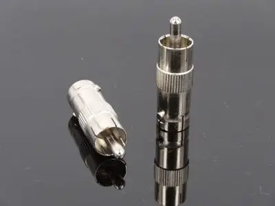 Кабель Переходник BNC с гнездового на RCA Male Coax переходник для камеры