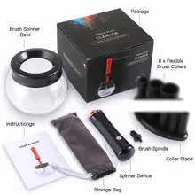 Дропшиппинг очистки макияж щётки промывка инструмент Электрическая губка для удаления макияжа и набор фенов