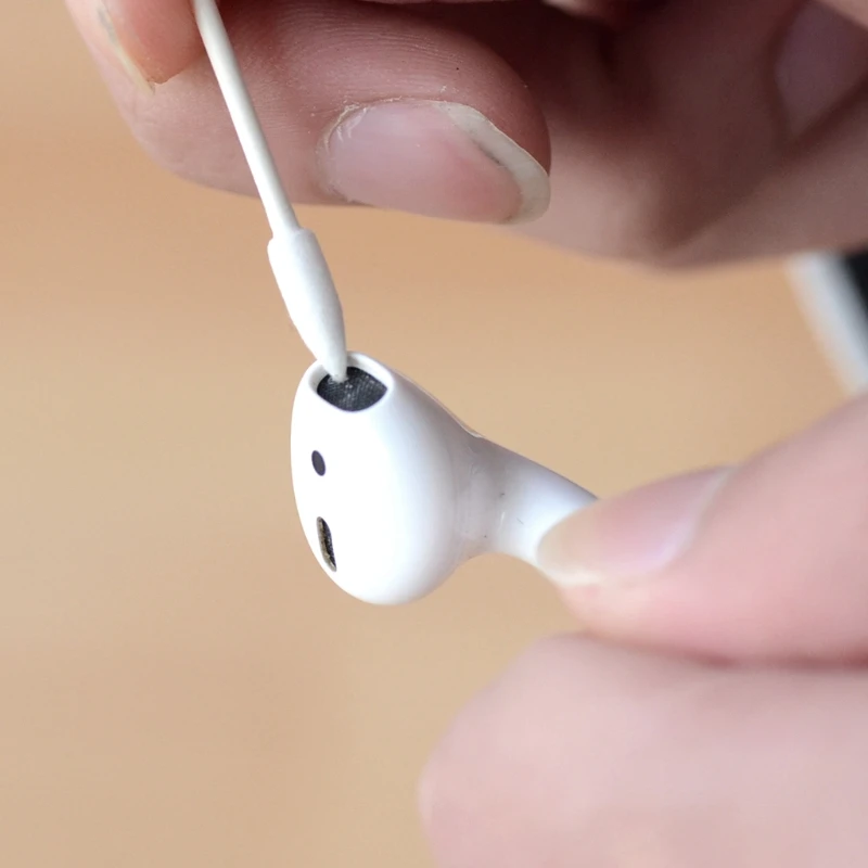 

for Air Pods Acessorios 25 Cotton Disposable Stick Cleaning Tool for AirPods Earphone Phone Charge Port High End Audifonos