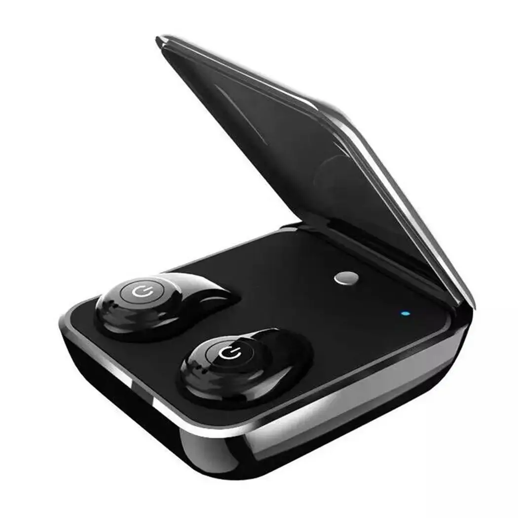 Portable Bluetooth 4.2 Wireless Mini Binaural Sports Headset with Charging Compartment | Электроника