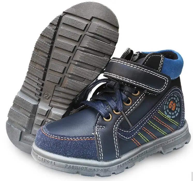 Специальная распродажа; 1 пара детских модных ботинок; спортивные кроссовки; повседневная детская обувь; обувь для мальчиков и девочек - Цвет: Небесно-голубой