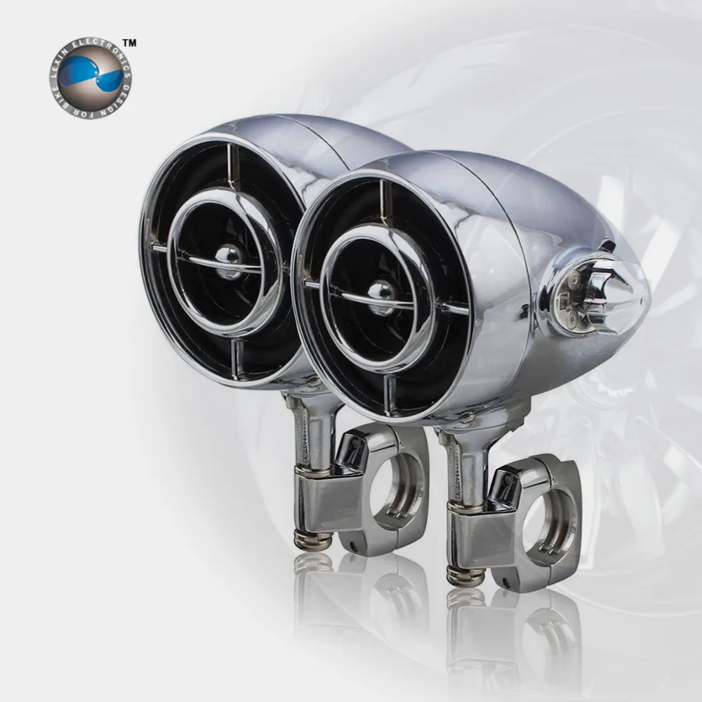 motorcycle speakers with built in amp