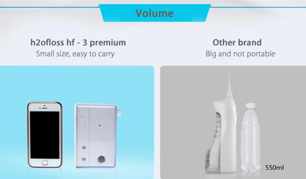 h2ofloss hf - 3 premium Oral Irrigator Teeth Cleaning Machine