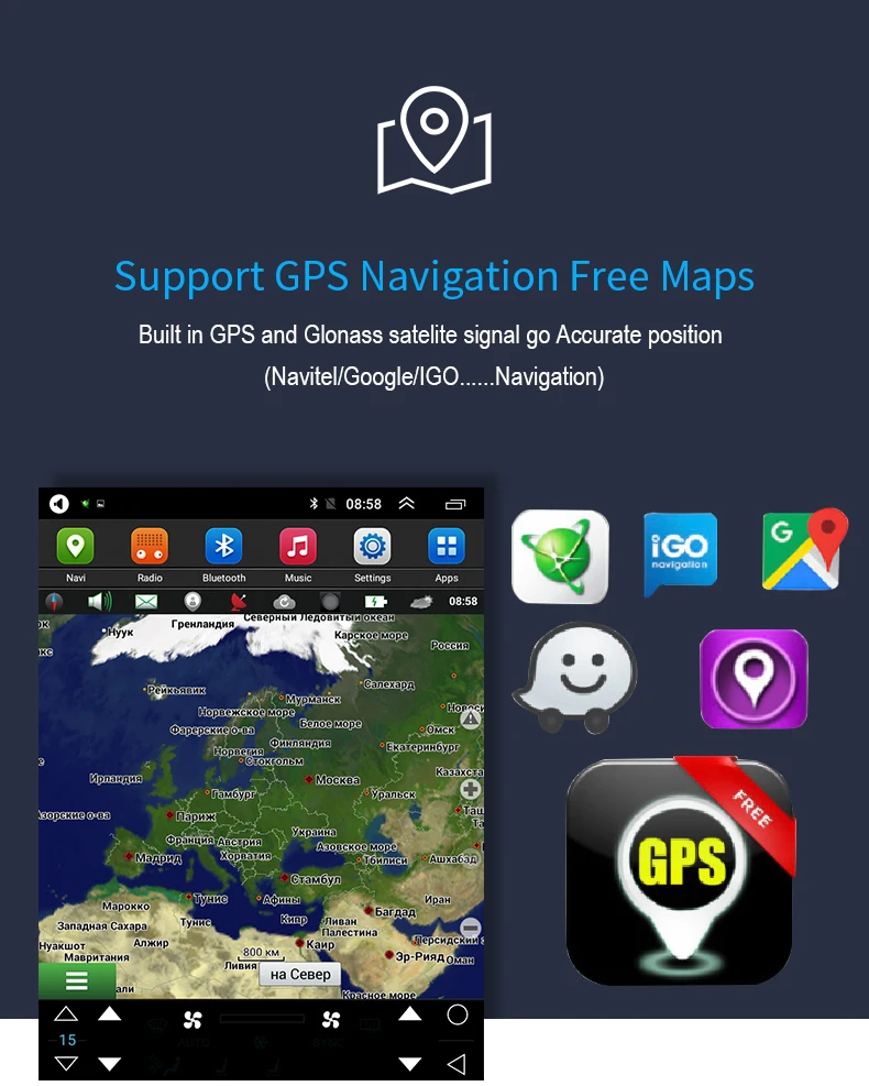 Android8.1 Тесла стиль автомобиля gps навигация для Ford Focus 2012- gps навигация вертикальный экран