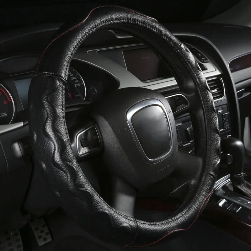 Genuine Leather Car Steering Wheel Cover For Opel Astra h j g insignia