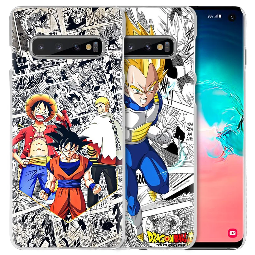 Goku Dragon Ball Z чехол для samsung Galaxy S10 5G S10e S9 S8 M40 M30 M20 M10 J4 J6 плюс J8 Note 8, 9, 10, аниме чехол для телефона pc
