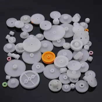 

64 Type Plastic Crown Gear Single Double Reduction Motor Gear Worm Gear