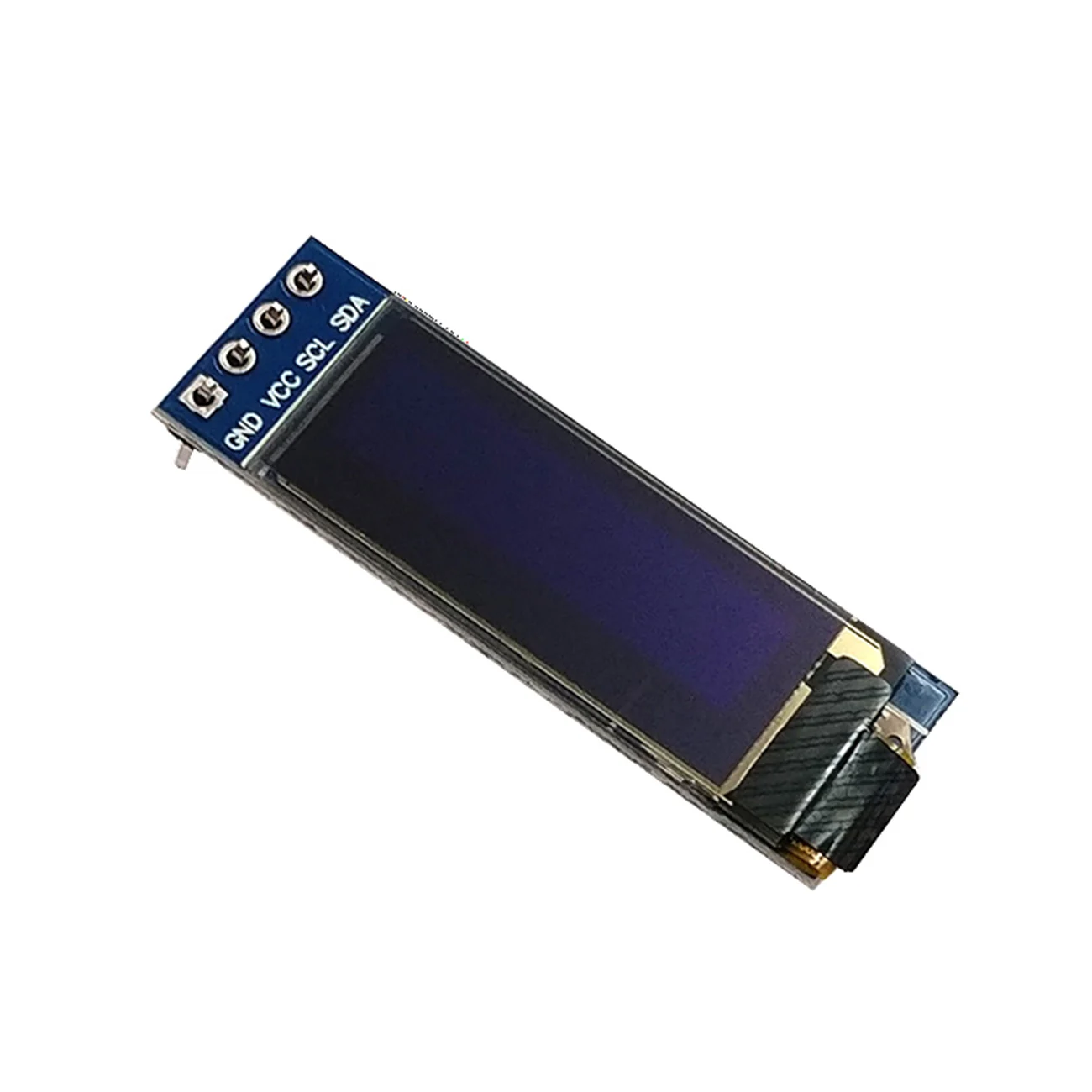 10 шт. 0,91 дюймов IIC дюймов 128x32 2C Белый/Синий ЖК-дисплей DIY модуль SSD1306 IC драйвер DC 3,3 В 5 В