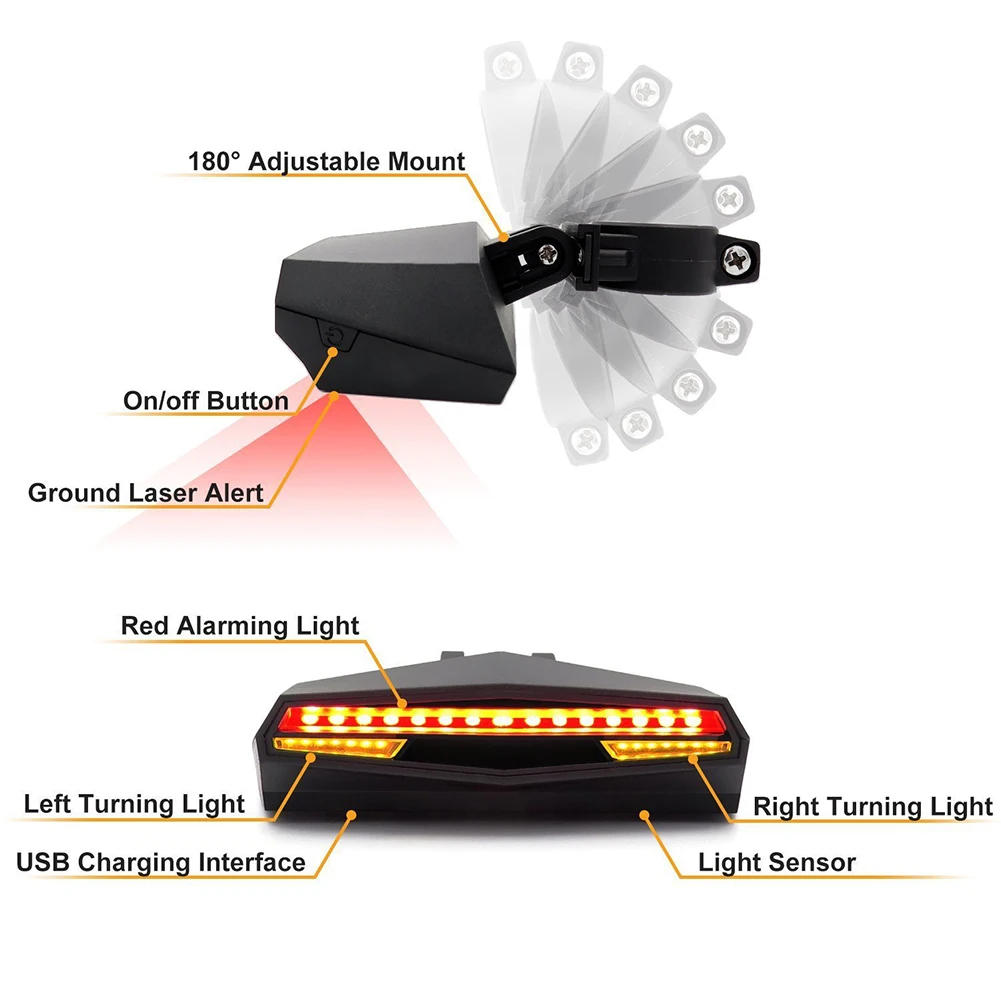 Sale Outdoor Sports Cycling Smart Accessories Mountain Bike Remote Control Taillight IR Turn Signal Bike Safety Supplies Taillight 6 Sale Outdoor Sports Cycling Smart Accessories Mountain Bike Remote Control Taillight IR Turn Signal Bike Safety Supplies Taillight 6