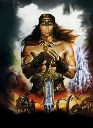 

Arnold Schwarzenegger Conan The Barbarian SILK POSTER Decorative painting Wall painting 24x36inch