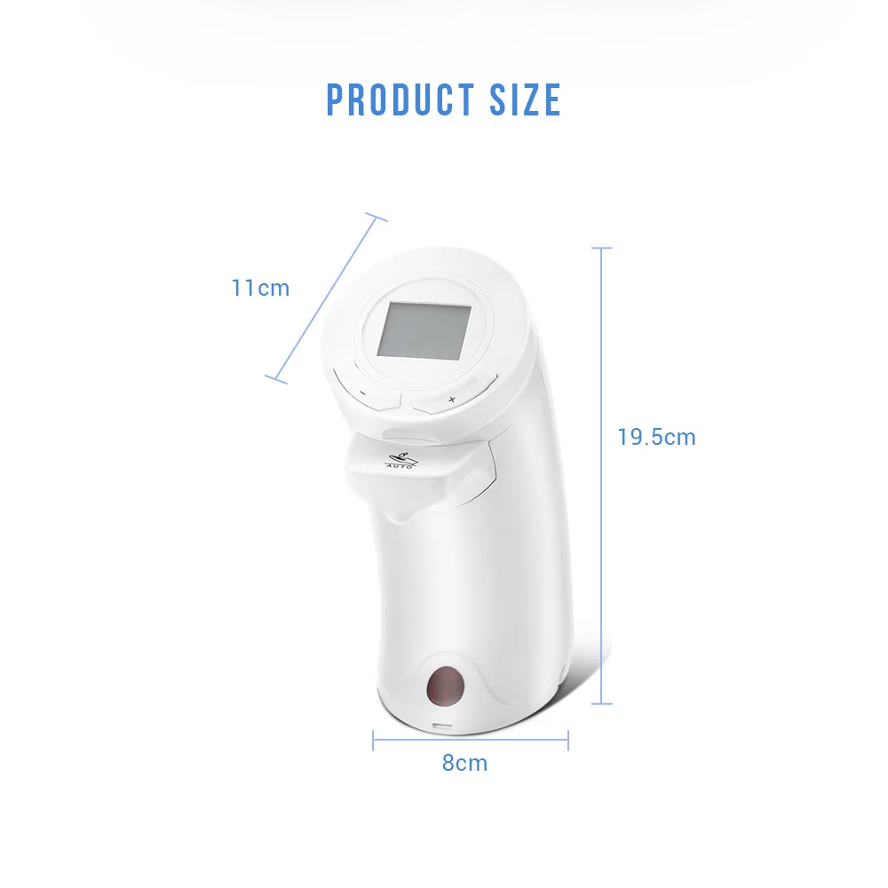 200 мл Бесконтактный ЖК-дисплей ABS автоматический датчик дезинфицирующее средство для мыла дозатор для лосьона бутылка для жидкости для мытья рук для кухни и ванной комнаты