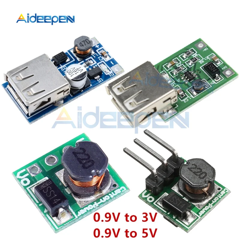 3 V UP 5 V to 9 V DC-DC Boost Converter 2 A USB Output Voltage Step-up modules 