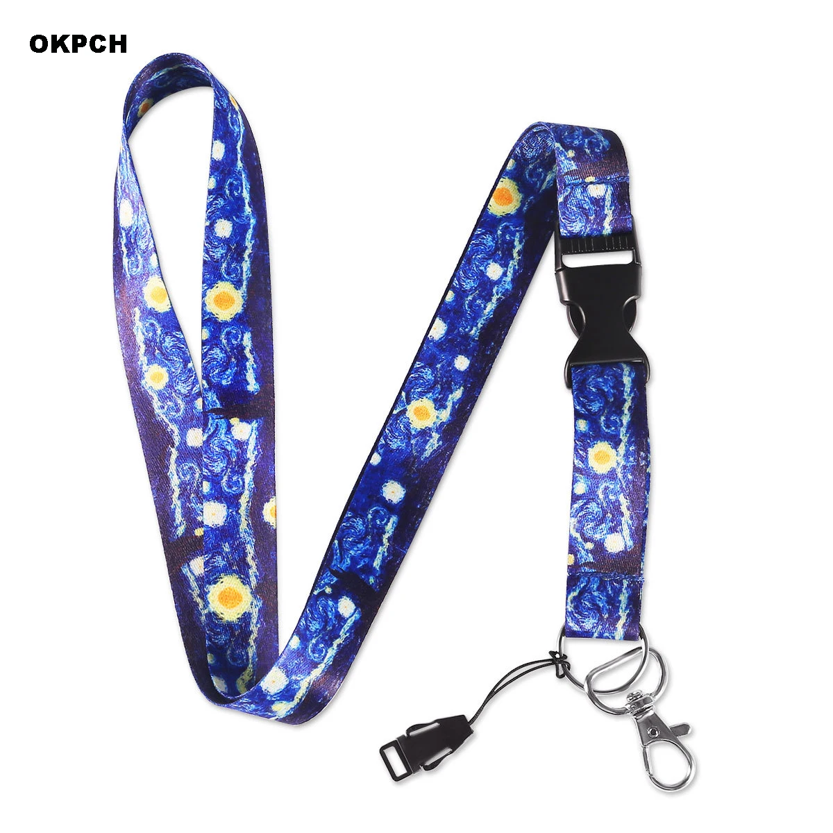 

Fashion Lanyards for Keys Remove Before Flight Neck Strap For Card Badge Patch with Ring Lanyard Hang Rope PK-0046