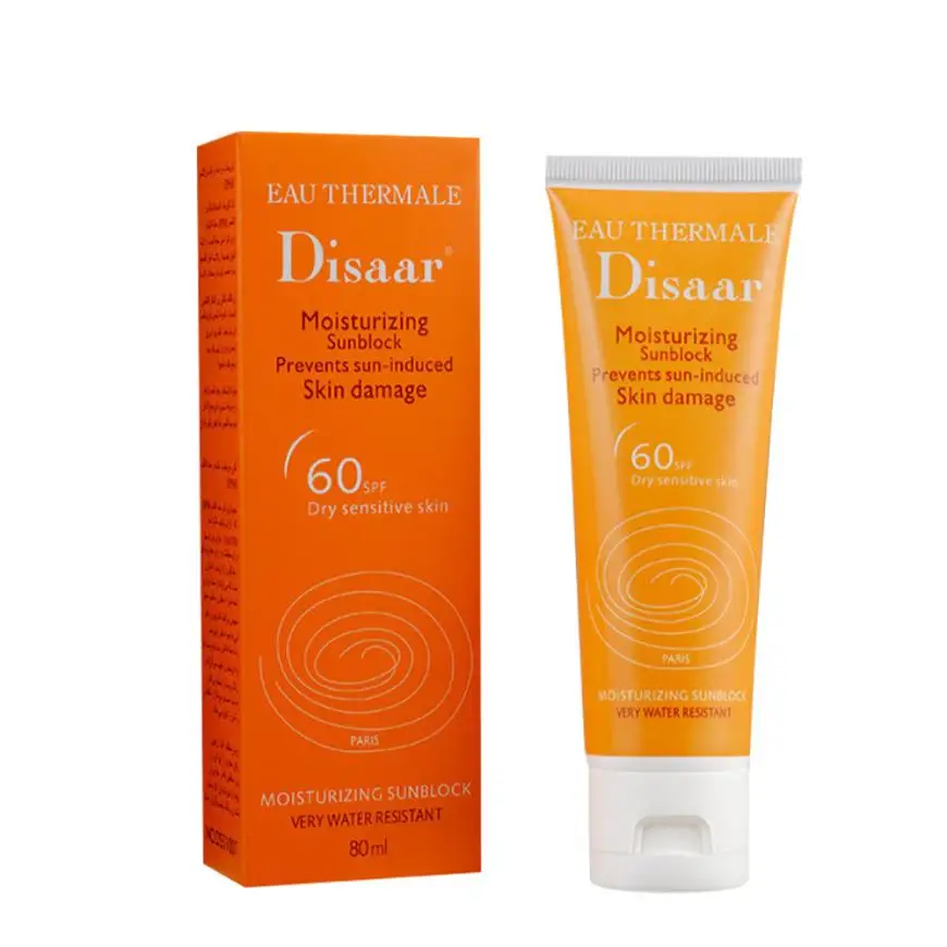 

Protection Cream Beauty Skin Care 80g Face Sunscreen Spf Max SPF60+ Oil Free Radical Scavenger Protection Cream Long-lasting Hot