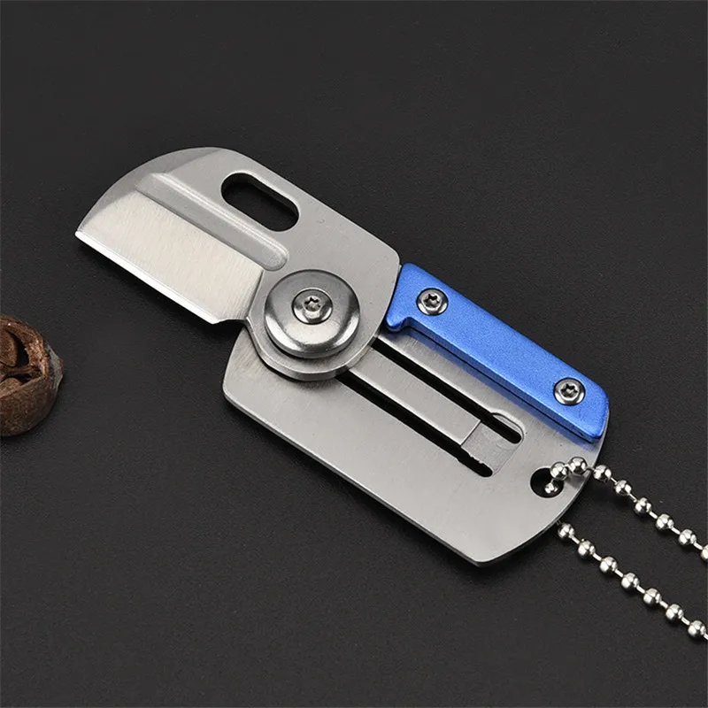 

Mini- Coin Pocket folding Multi Swiss Knife Outdoors Camp Gift Recommend Blades Craft Artwork Cutting DIY Carving Scoring Hobby