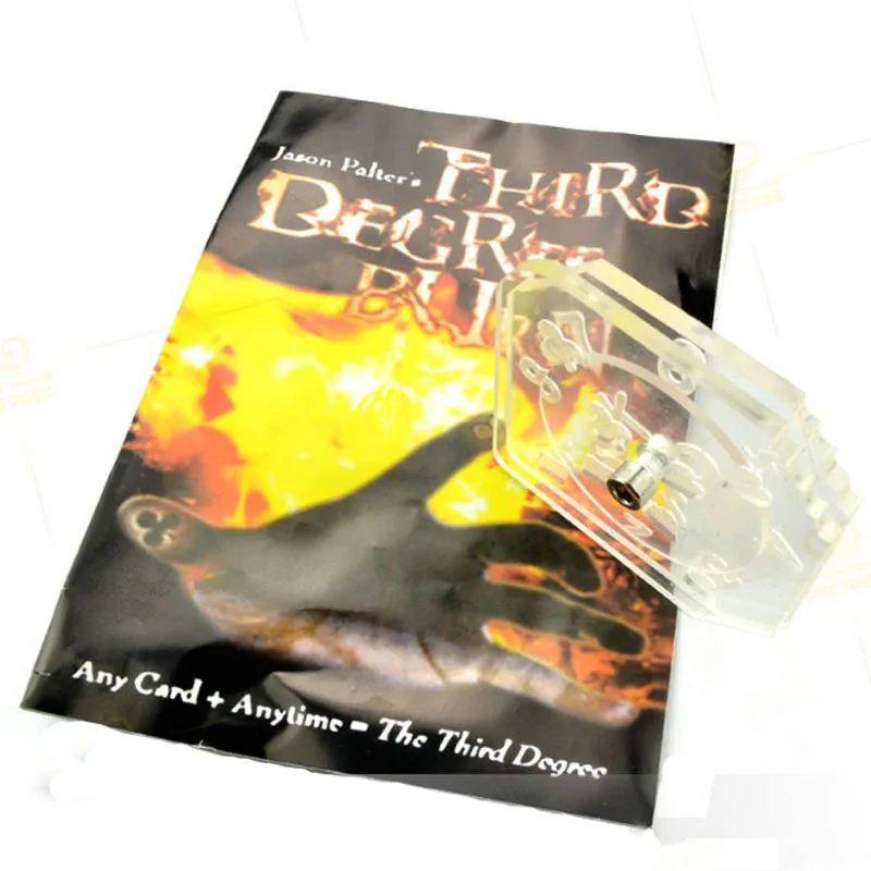

1 Pcs Creative Third Degree Burn magic trick magic accessories prop mental magic mentalism prediction magic