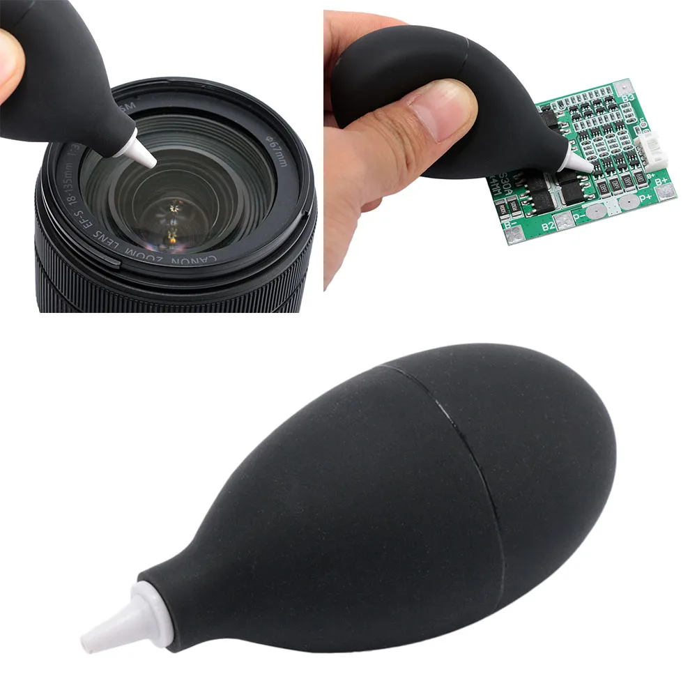 

Metal Nozzle Rubber Air Blower Pump Dust Cleaner Repair Tool for PC Tablet/Phone/Keyboard/Camera Lens Cell Cleaning