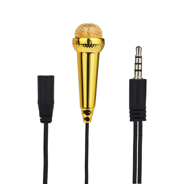 Mini Karaoke Unidirectional Anti noise Condenser Microphone For Phone