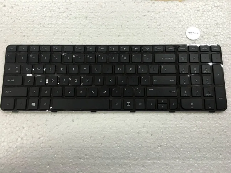 Клавиатура US для ноутбука HP Pavilion G6 G6-2000 G6Z-2000 g6-2100 G6-2163sr черная клавиатура с рамкой |