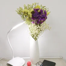 5 В USB LED Настольная лампа 3 режима затемнения гибкие Лампы для чтения высокая яркость глаз-защита USB LED ночник