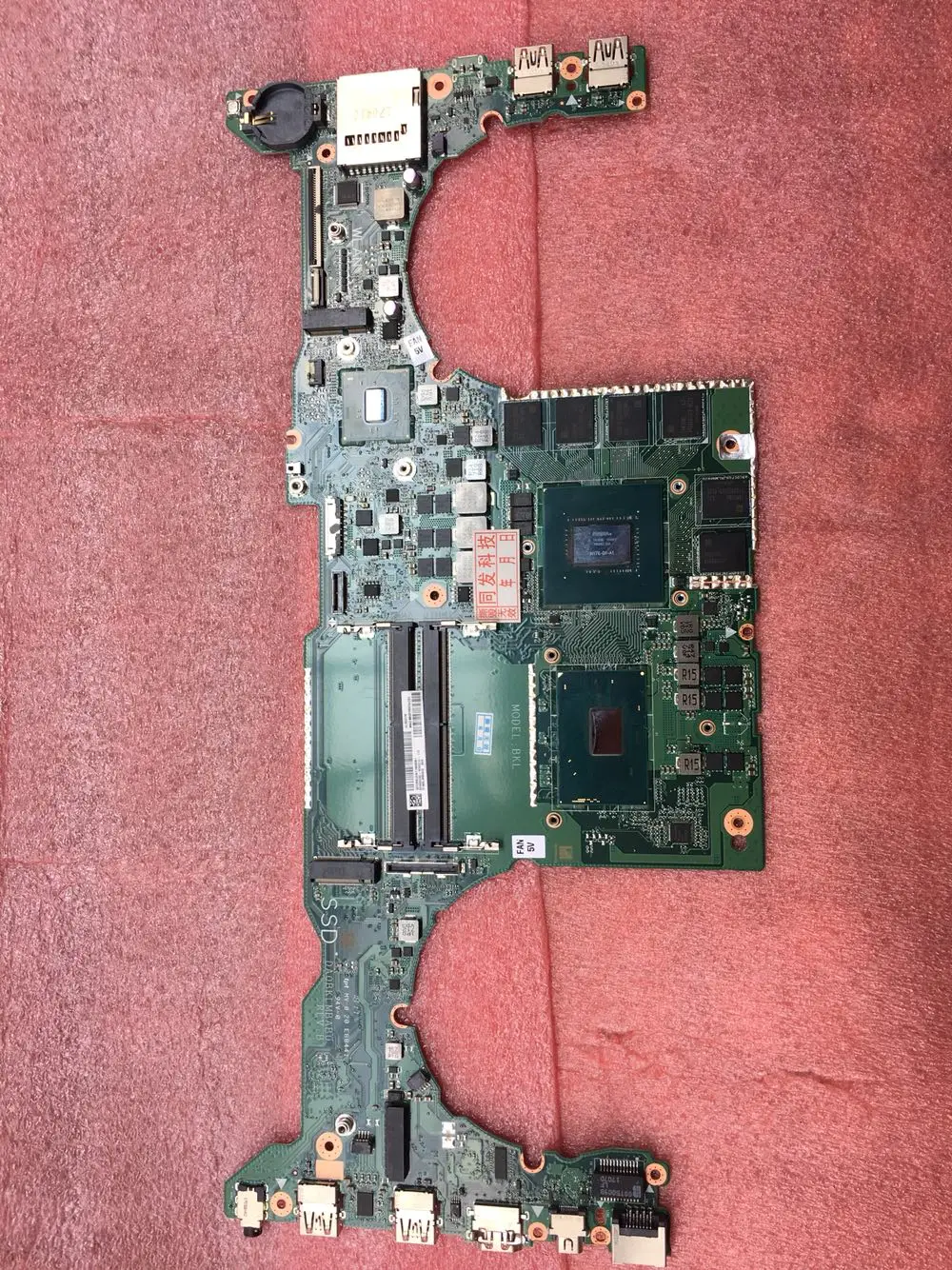  DABKLAMB8B0 Laptop motherboard for ASUS ROG GL503VD Test original mainboard I7-7700HQ GTX1050-4G