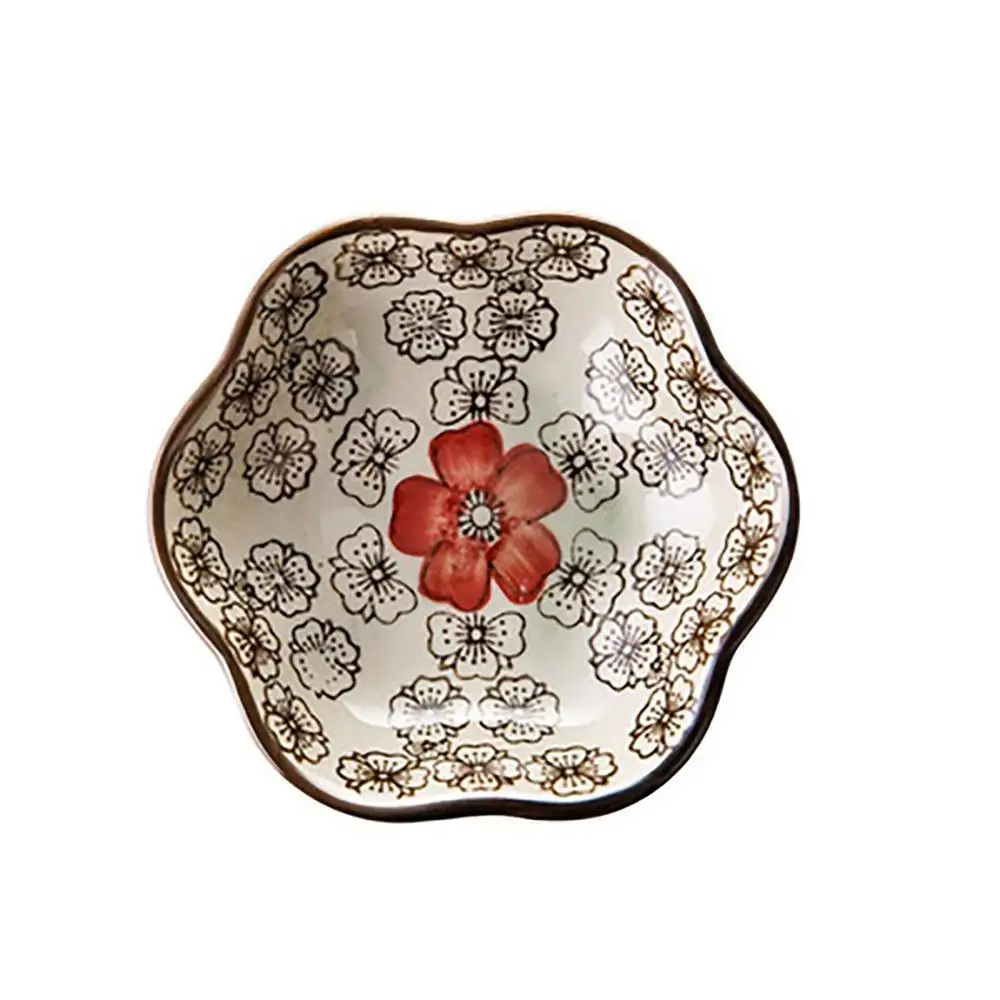

Creative Japanese style and wind series seasoning dish dining dish bone dish Creative ceramic tableware dish dish plate small d