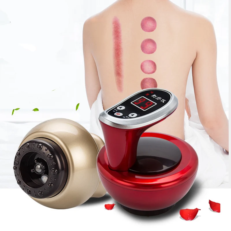 

Electric Cupping massage Scraping Body Relaxation massager Stimulate Acupoints Vacuum guasha Device Healthy Care scraper
