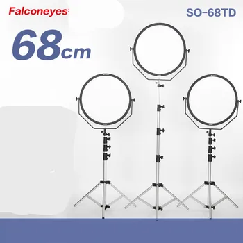 

Falcon Eyes 68W LED Panel Dimmable High CRI95 3000-5600K Lighting Video Film Studio Photography Continuous Light SO-68TD kit set