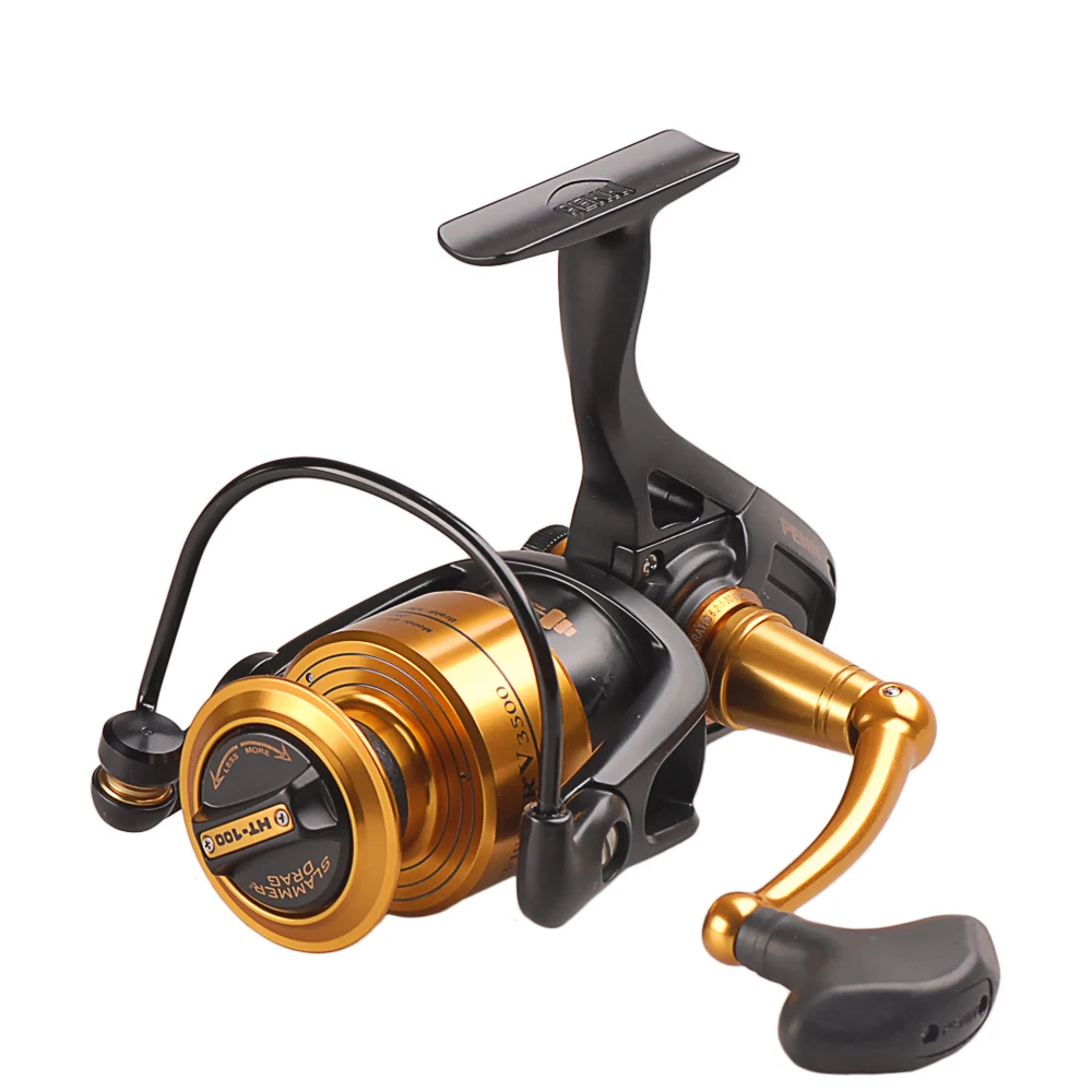 بن SPINFISHER V SSV 3500-10500 الغزل الصيد بكرة 6BB المعدني الكامل HT-100 نظام السحب قارب الغزل بكرة Olta makaralar Pesca