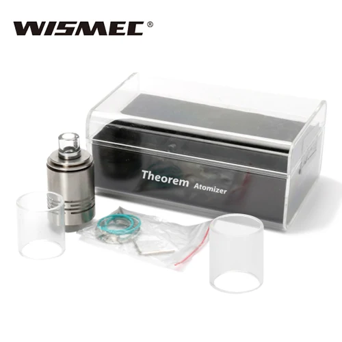 Original WISMEC Theorem RTA Atomizer Tank Detachable Structure Adjustable Airflow Top-filling 2.7ml Rebuildable Tank Cartomizer