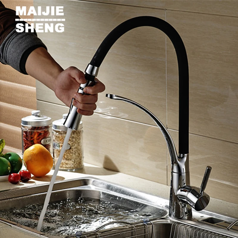2016 new pull down kitchen faucet torneira cozinha kitchen tap pull out kitchen mixer pull out
