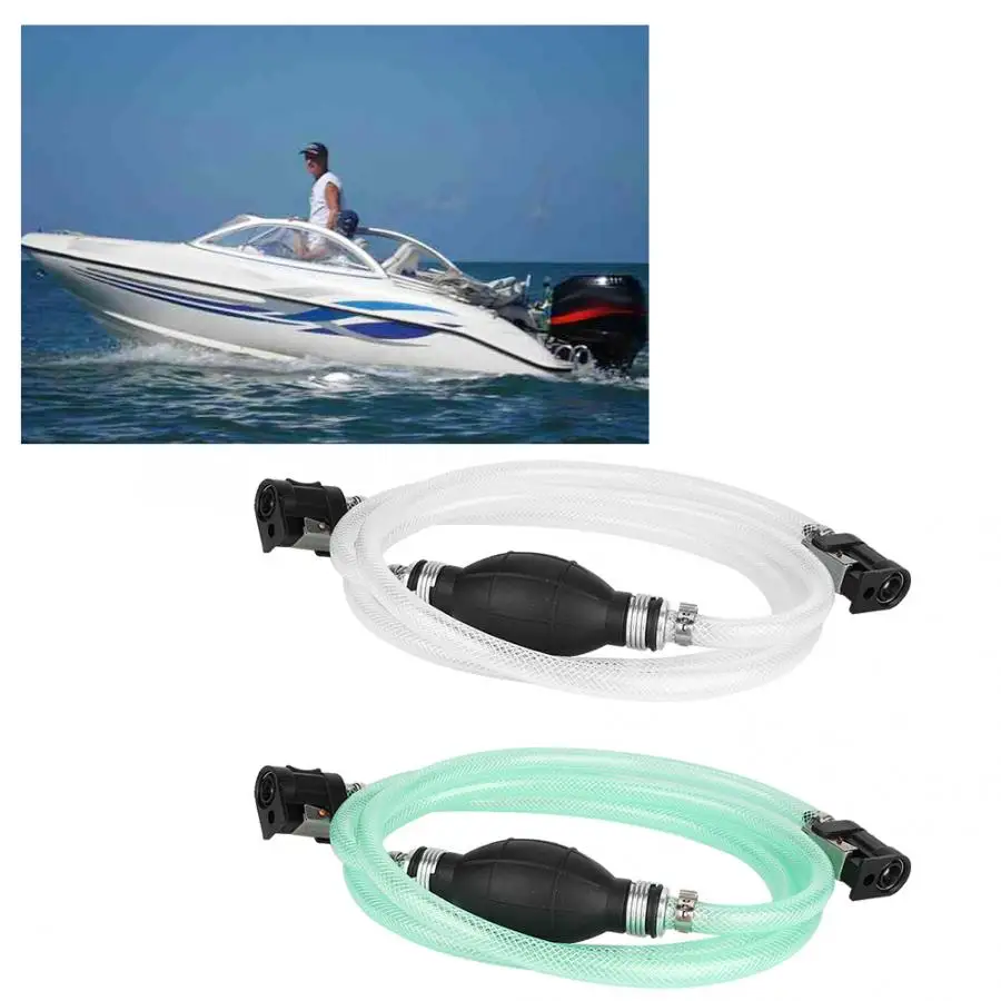 silicone hose 2 Colors Fuel Line Hose Outboard Boat Engine Tank Connectors 8mm Kit For Yamaha Motor C45 CarAccessories