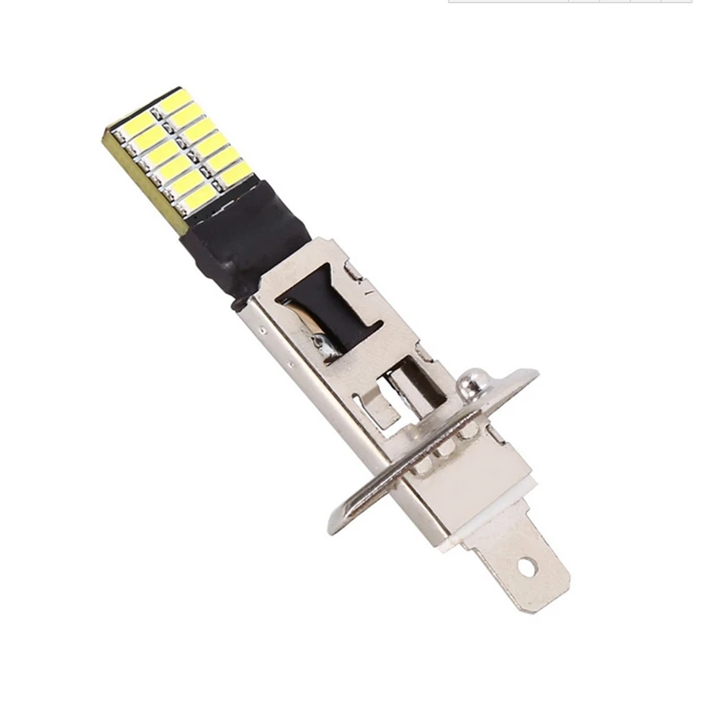 KEYECU 2 шт. 6500K Ультра Белый H1 24SMD 4014 светодиодный сменный фонарь для автомобиля