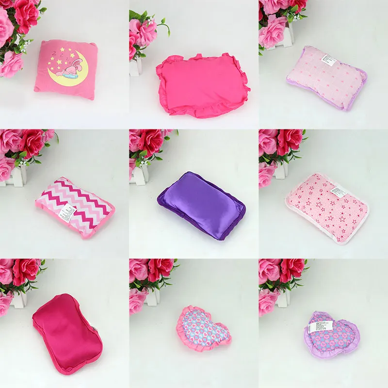 

1pcs Lovely Pillow For 17 Inch Doll 43cm Babies Doll Accessoires