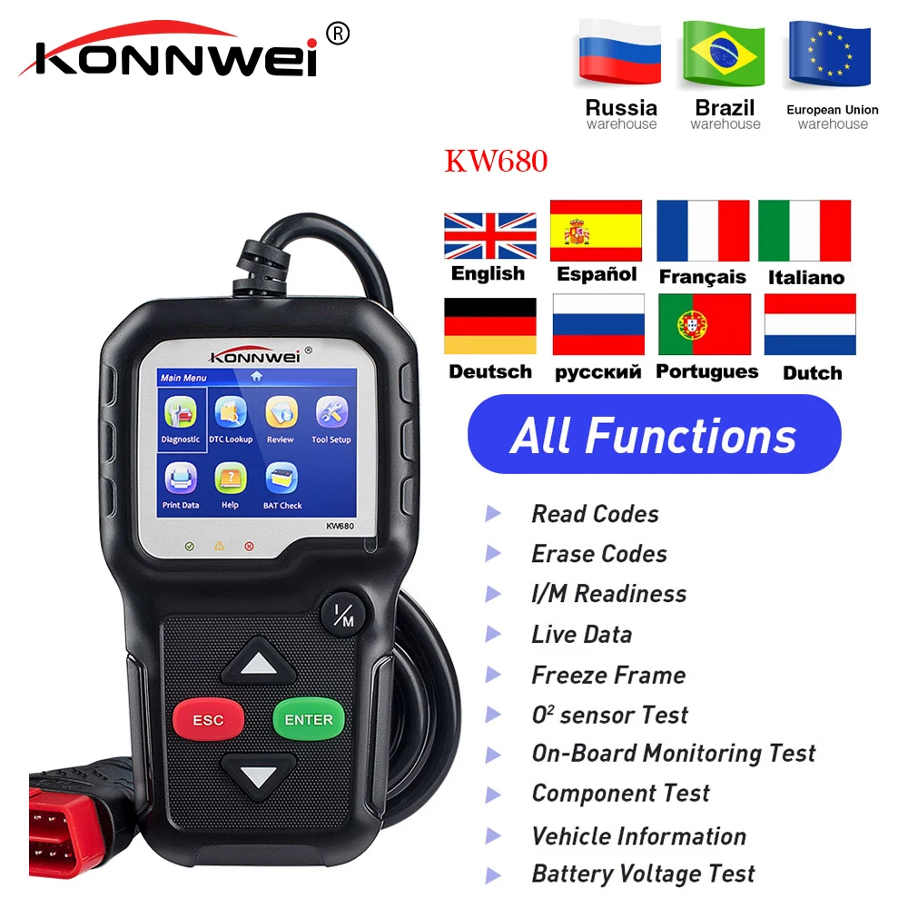 kw680 сканер инструкция на русском языке