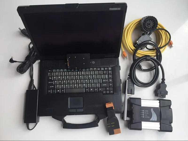  2019 wifi für bmw icom nächste mit laptop CF-52 software WIN7 720gb SSD für bmw experten modus diag