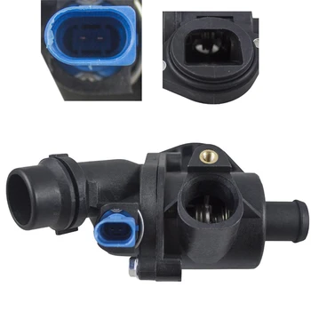 

Engine Coolant Thermostat Cover Housing Sensor Replacement 06B121111K For Audi A4 2000-2009 Quattro 2002-2006 Avant 2001-2008